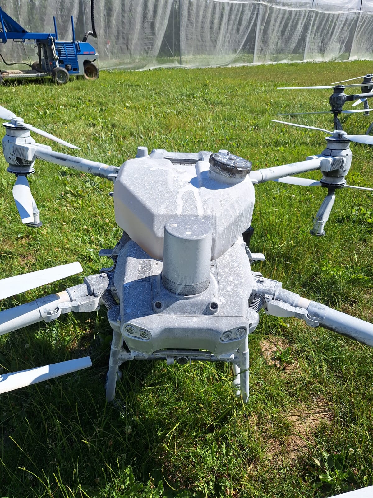 Greenhouse Shading with DJI Agras T50 and T25: Safer and More Efficient